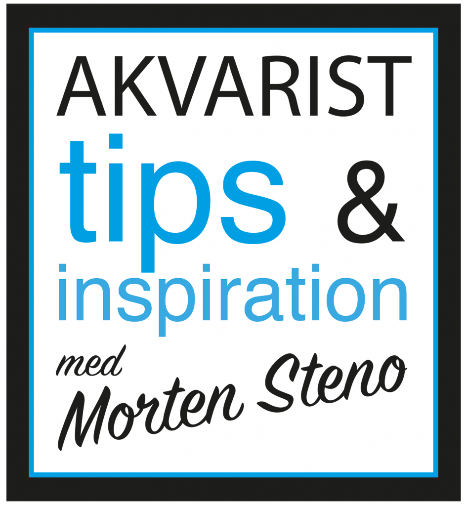 Akvarist tips og inspiration med Morten Steno - logo 1700 px logo